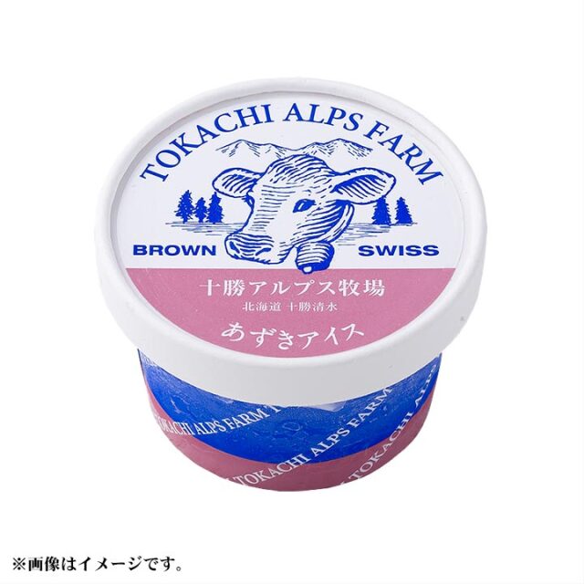 十勝アルプス牧場 あずきアイス 100ml / 1個