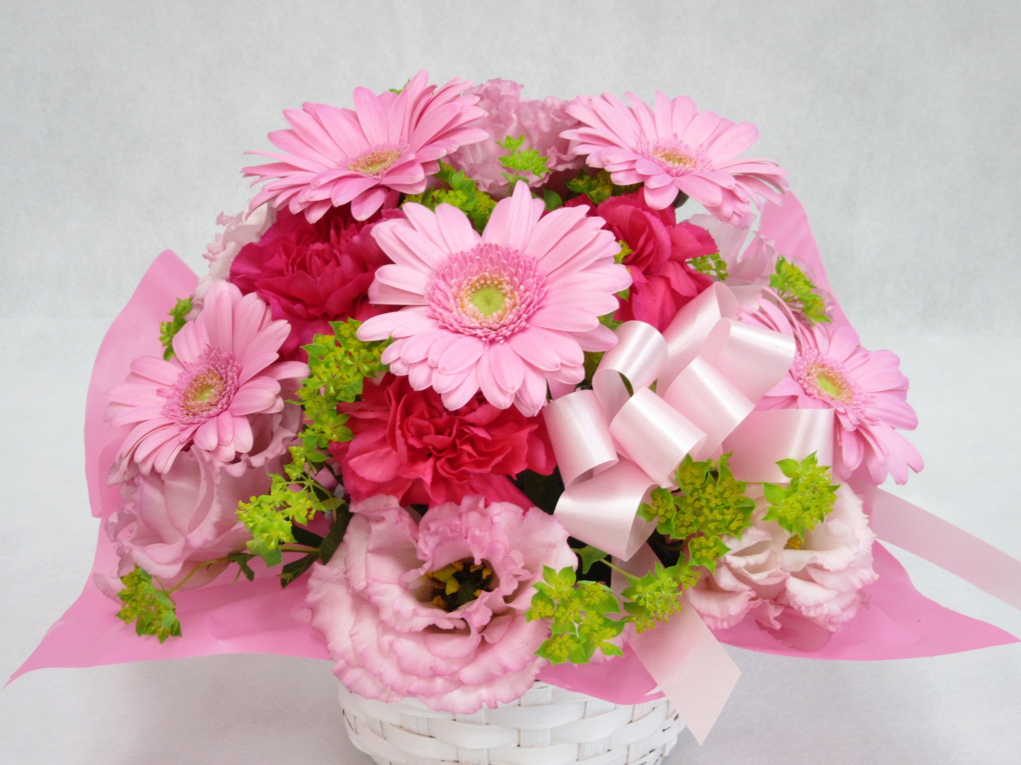 素敵アレンジ～ピンク系～　3850円