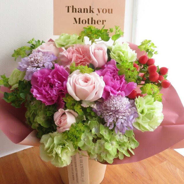 Happy Mother’s Day リッチピンク 4950円