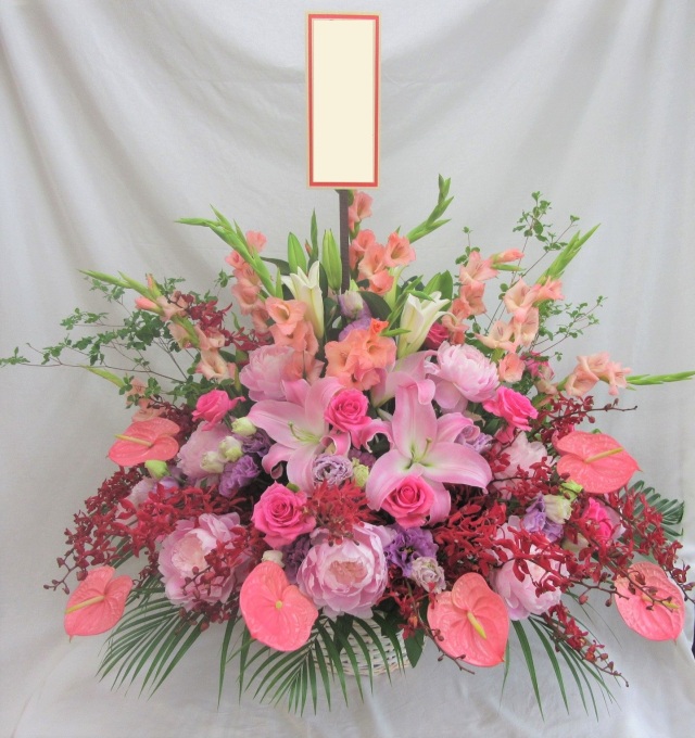おまかせ　ピンクミックス系アレンジメント　22,000円