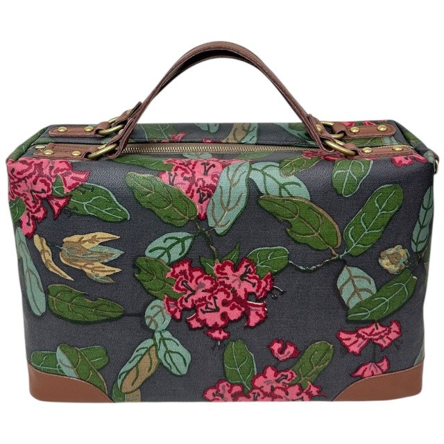 ヨブス　2WAY　PVC　トラベルバッグ　シャクナゲ・グレー（生地：グレー地/PVC加工済）　jfa062rg20251201