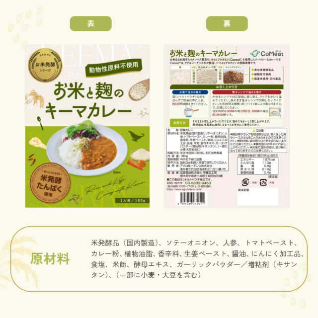 キーマカレー_原材料