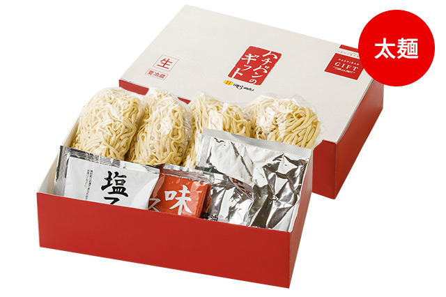 太麺（4食入り）