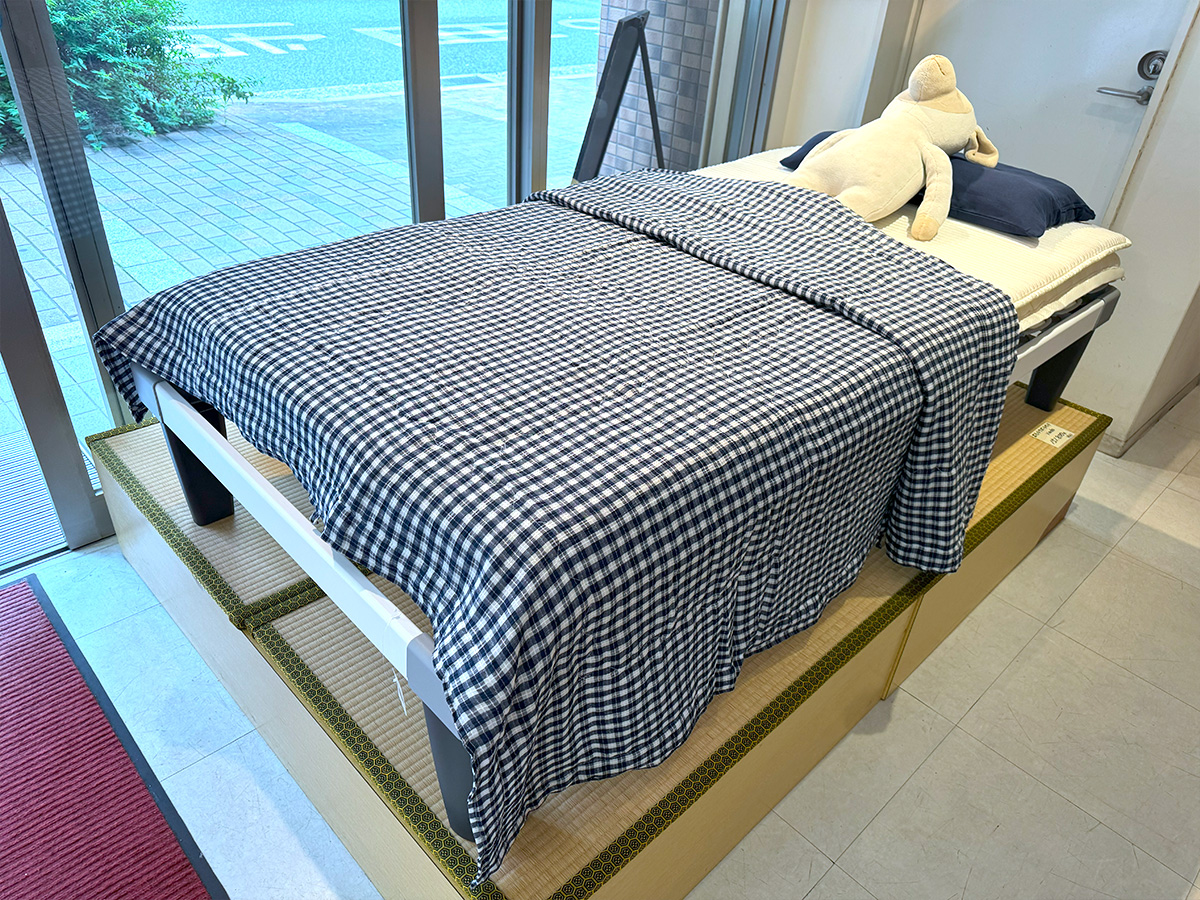 本麻肌掛布団（綿わた250g入り）