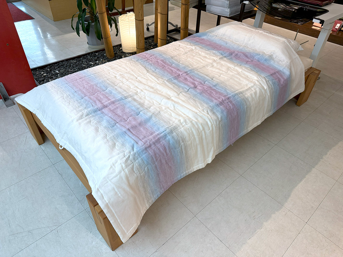 麻肌掛布団