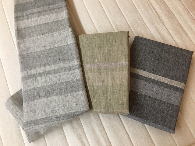 【特別価格!】夏は麻で決まり！ひんやりした感触　洗えるリネンラップシーツ　京都八田屋オリジナル