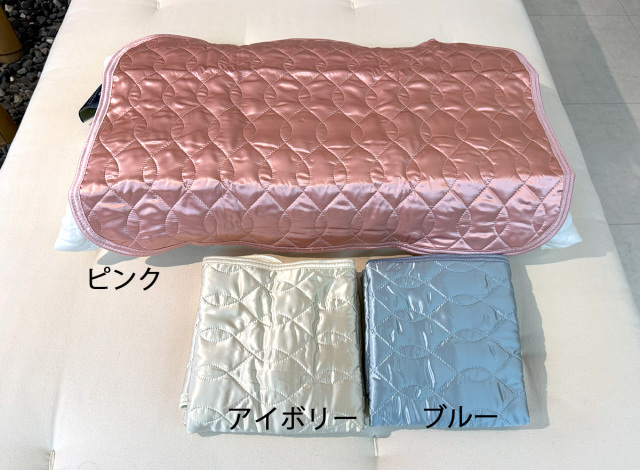 シルクリバーシブルパッド（寝ている間に美肌・美髪ケア）
