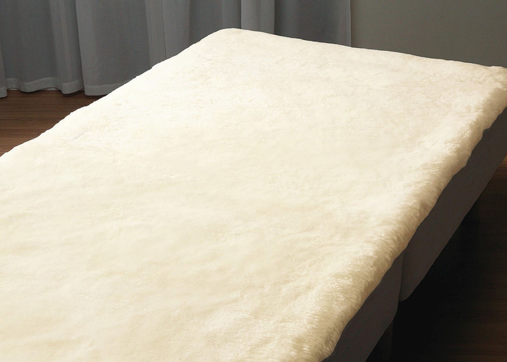 ロマンス　プレミアムピース　ムートンシーツ 毛長38mm 匠の最高級モデル【お手入ブラシ付】