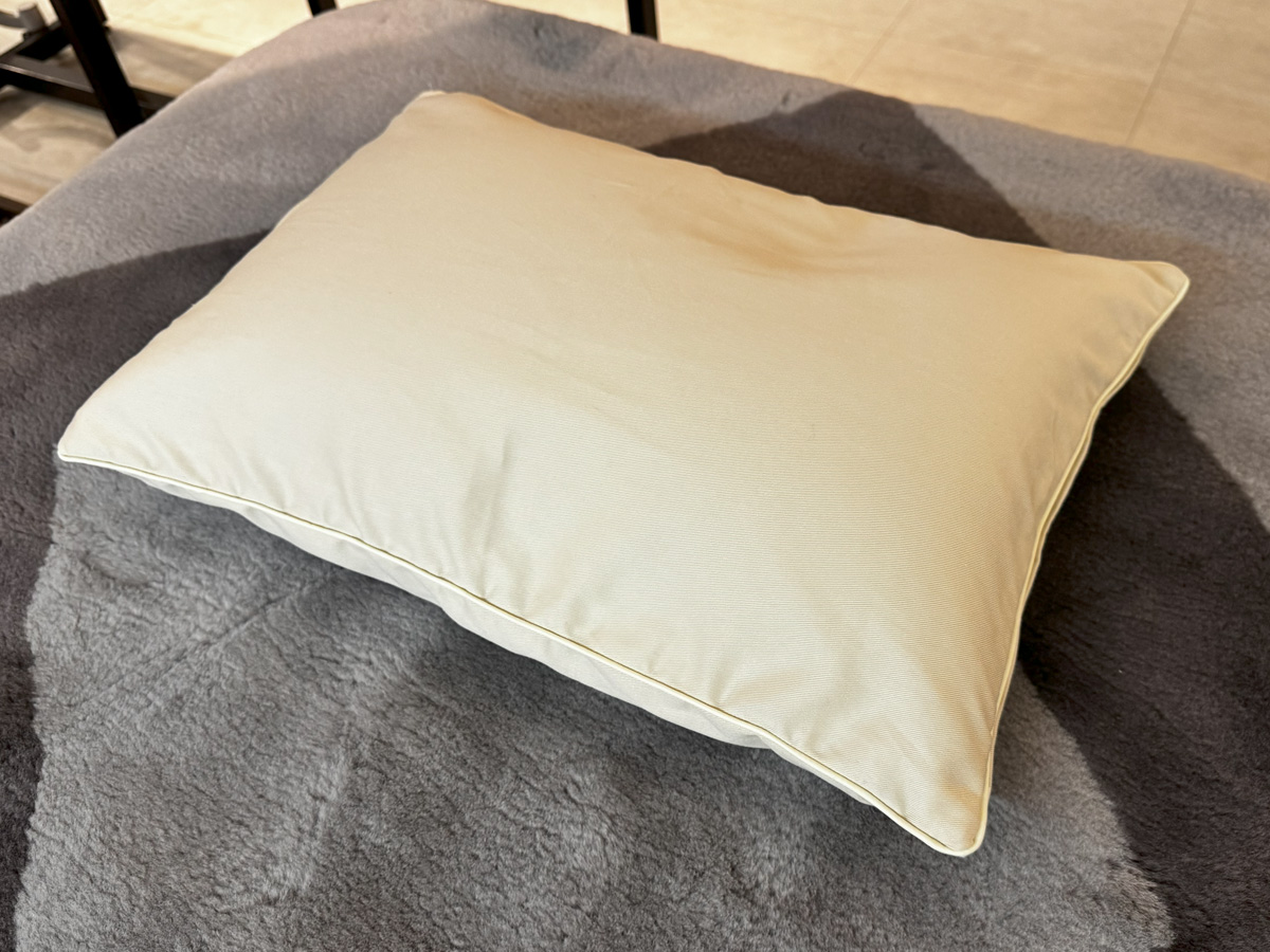 自分で高さ調整出来る　そば殻枕【日本の伝統枕】