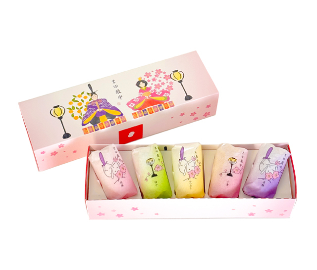 ひなまつり まゆ最中 5個入