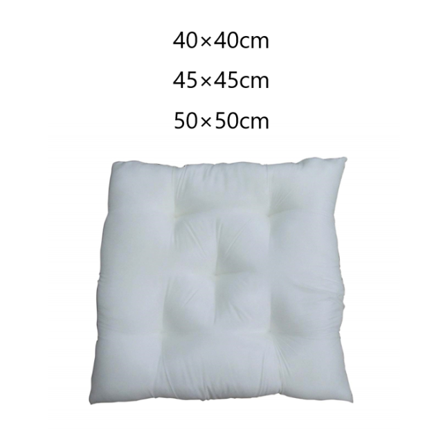 洗える シートクッション 座布団 中身 中材 四角 正方形 ポリエステル