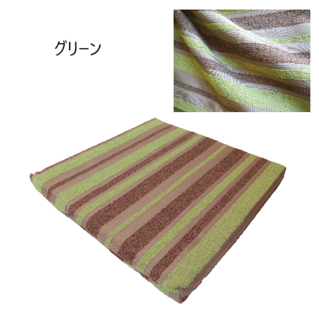 低反発シートクッション カバー付き 椅子用 座布団 38×38×4cm