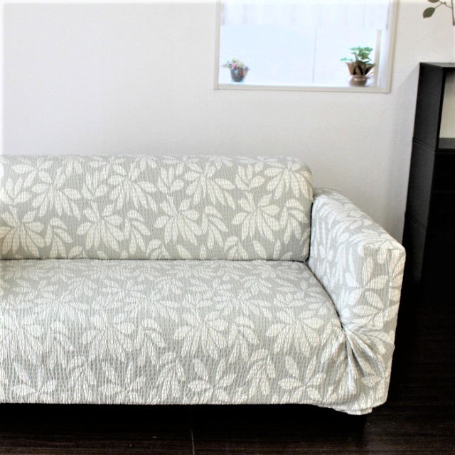 フィット ソファーカバー 【ローリエ】 かけるだけ 洗える 汚れ 防止