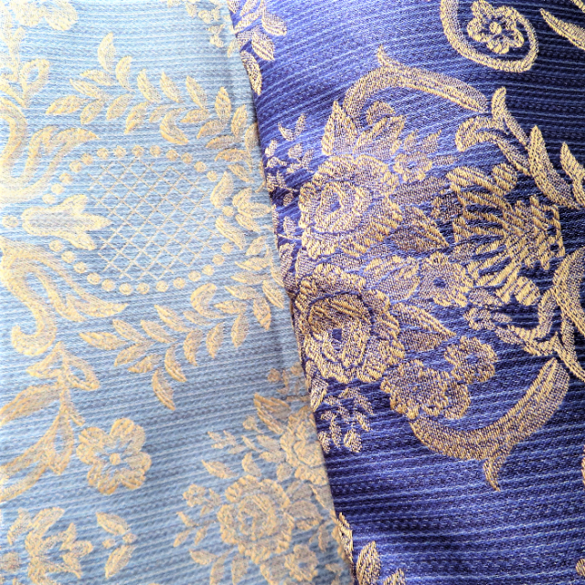 座布団 カバー 銘仙版 55×59cm 2枚セット ゴシック 洗える 日本