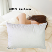 羽根枕 グース（ガチョウ）スモールフェザー100% 45×65cm フェザーピロー