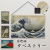 浮世絵タペストリー