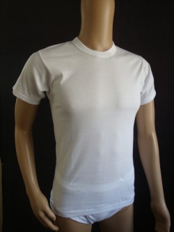 4141_紳士_半袖丸首シャツ_LL