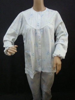 3800_W_婦人パジャマ_スムス地_サイズS・M・L・LL