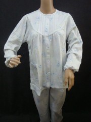 3800_W_婦人パジャマ_スムス地_サイズS・M・L・LL