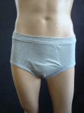 045AXV_紳士_吸水ブリーフ_杢グレー_LL