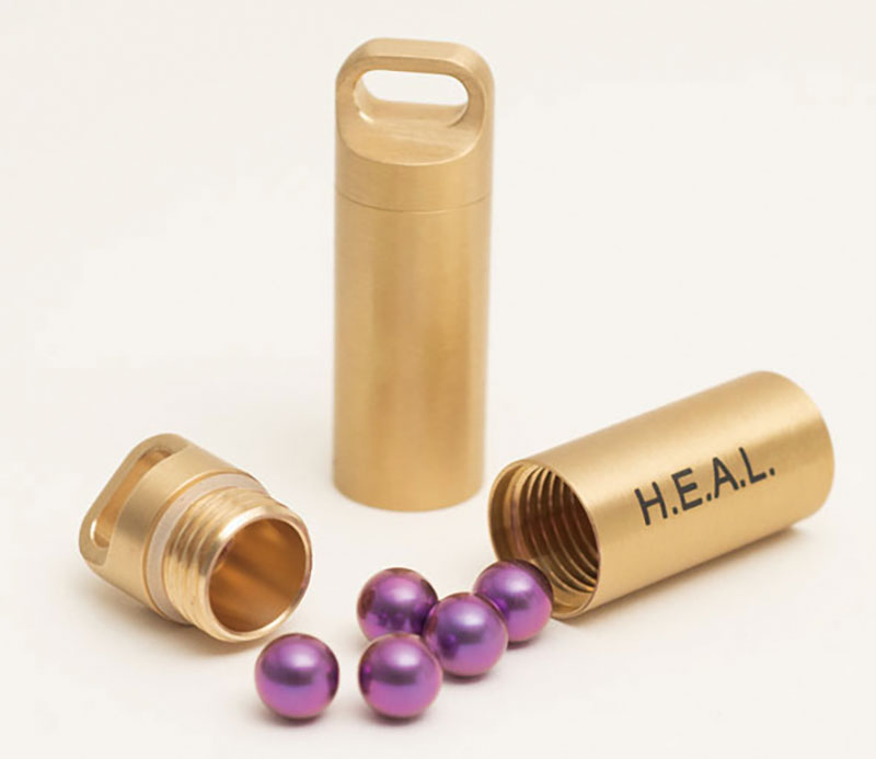 リーラ・クオンタム・ブロック／ヒーリング カプセル ネックレス