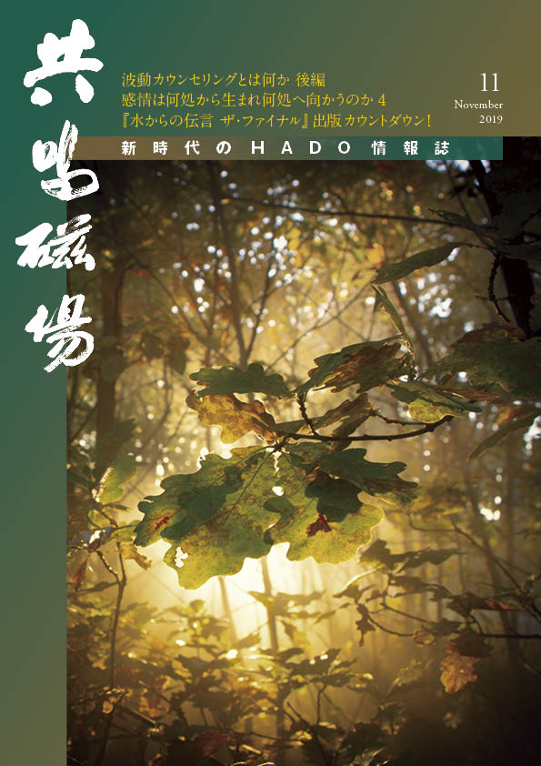 共鳴磁場　2019年10月号表紙