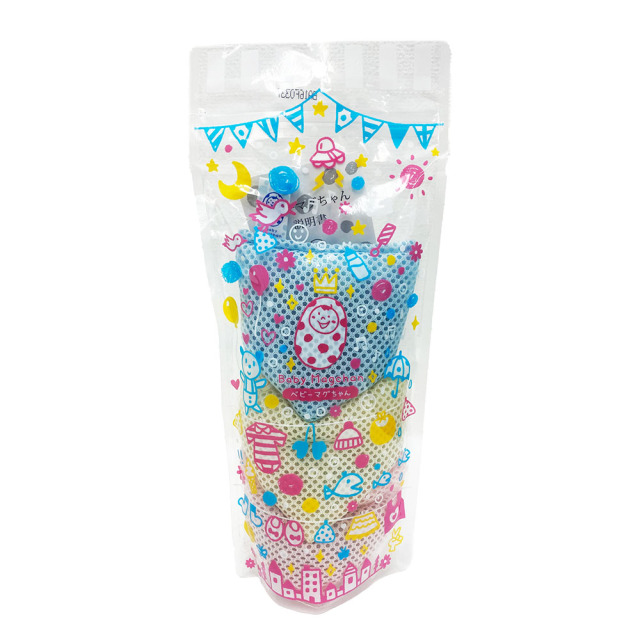 3色セットベビーマグちゃん　ジッパーバック