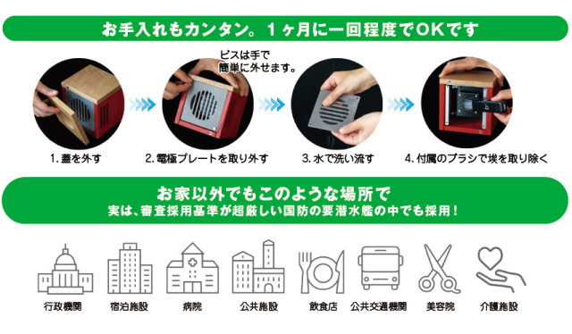 空間清浄器 J.air （ジェイエアー）