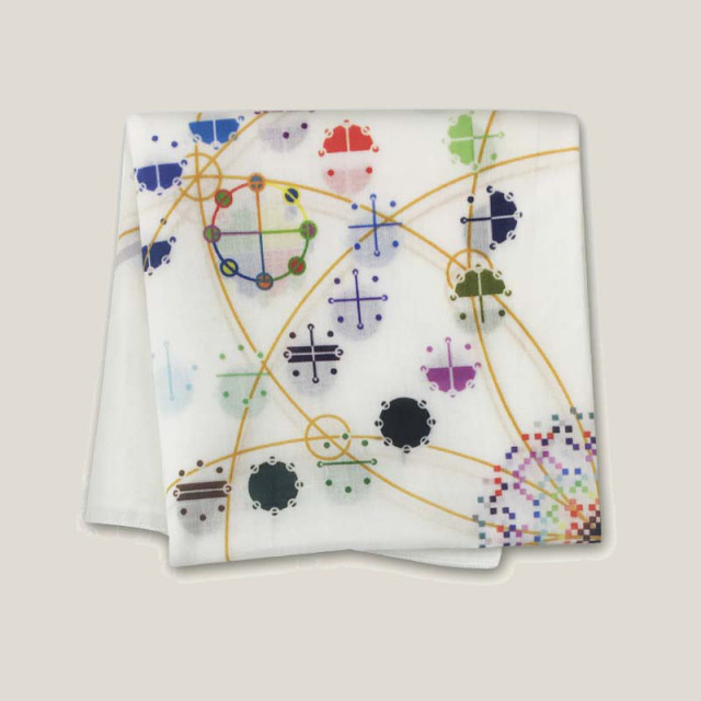 カタカムナハンカチ５２ｃｍ