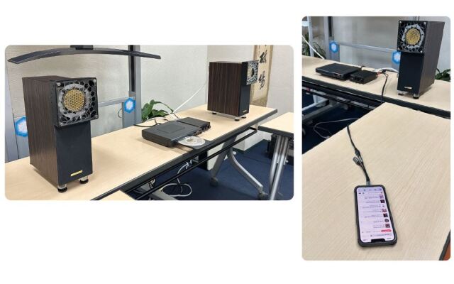 フォノスコープで音楽再生