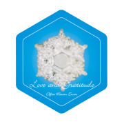 愛感謝の結晶マグネットステッカー 4枚セット