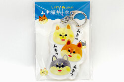 柴犬ムキムキーホルダー