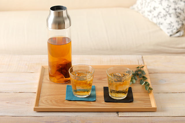 ざら茶テトラ型ティーバッグ。ざら茶ブレンド