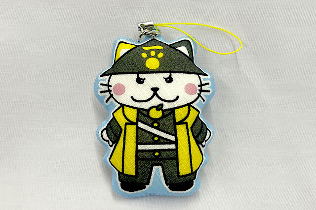 山口県萩市のキャラクター】萩にゃん。ストラップ