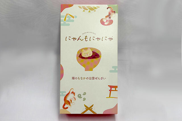 猫のもなかの出雲ぜんざい】にゃんもにゃにゃ
