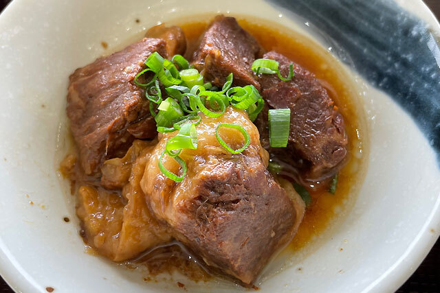 わしのまつなが牛煮込み