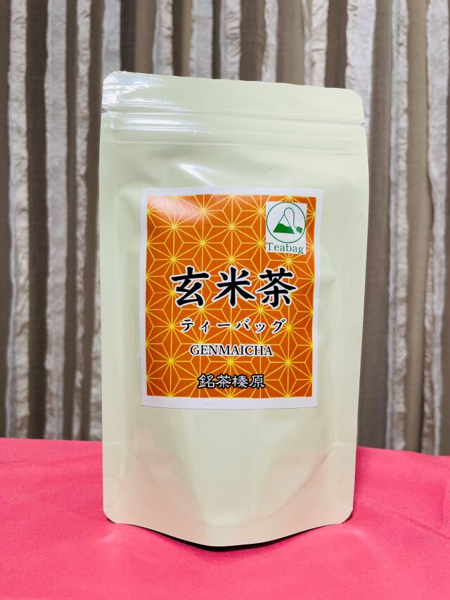 玄米茶（三角ティーバッグ10個入）◎メール便対応商品