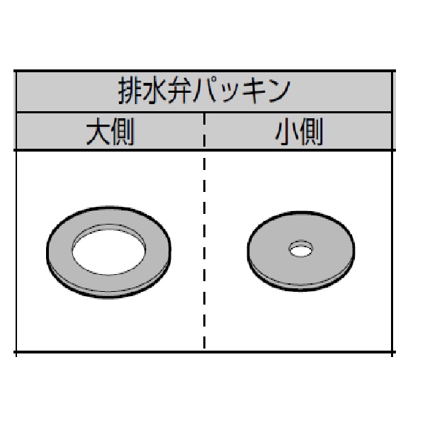 TOTO HH11027 排水弁 パッキン部