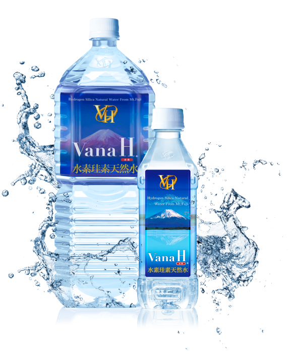 Vana H 水素珪素天然水 500ml 24本セット