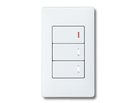 【組合せ品】スイッチセット パイロット・ほたるスイッチC（３路）×1、ほたるスイッチB（片切）×2 パナソニック（Panasonic）