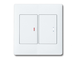 【組合せ品】スイッチセット パイロット・ほたるスイッチB（片切）×1、ほたるスイッチB（片切）×1 （2連用） パナソニック（Panasonic）