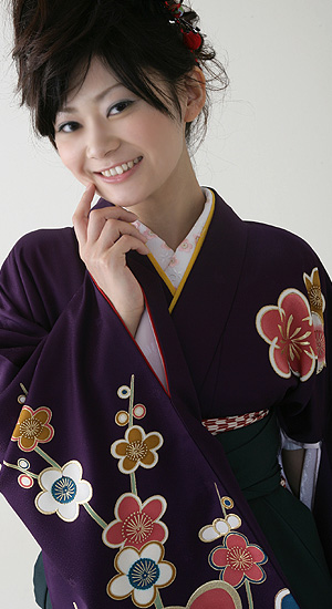 卒業式のレンタル着物