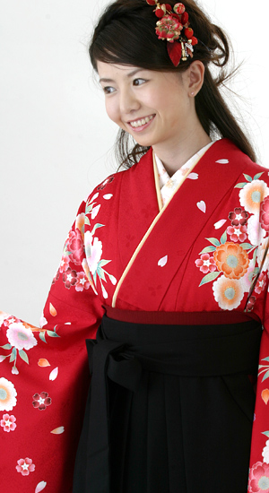 卒業式のレンタル着物