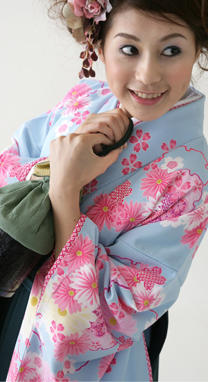 卒業式のレンタル着物