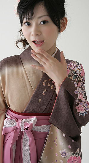 卒業式のレンタル着物