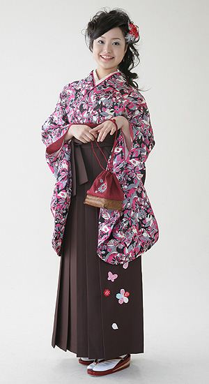 卒業式のレンタル着物
