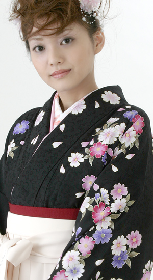 卒業式のレンタル着物
