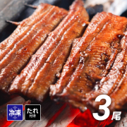 うなぎ蒲焼 3尾セット たれ付 1尾180～200g前後 宮崎産