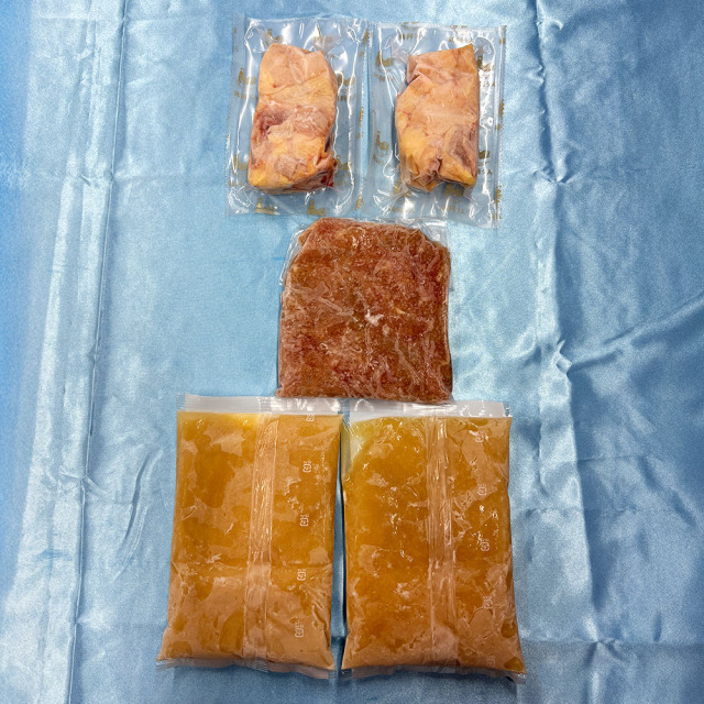 水炊き善哉（ぜんざい）の水炊き2~3人前　内容