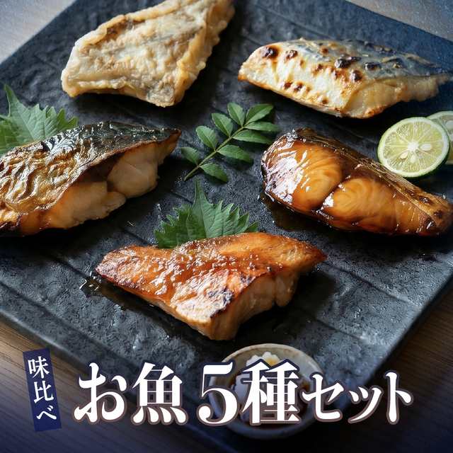 お魚5種セット